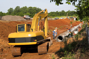 digging pipeline