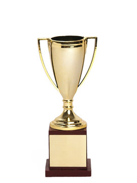 miniature trophy (blank)