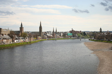 Fototapeta premium inverness in the spring