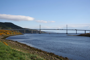 Fototapeta na wymiar Kessock mostu Inverness