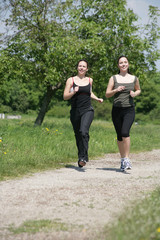 jogging