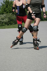 Fototapeta na wymiar sportowcy nogi