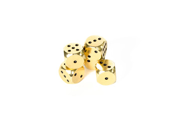 stacked dice