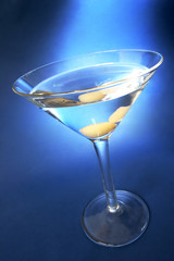martini azul