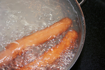 cooking wiener