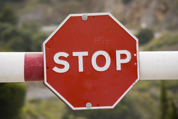 stop sign