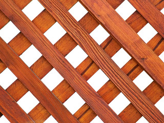 wooden grid