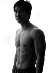 Fototapeta premium body in shadow