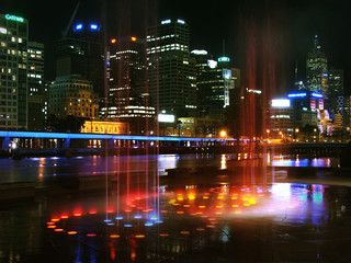 melbourne city night © bluekapuk