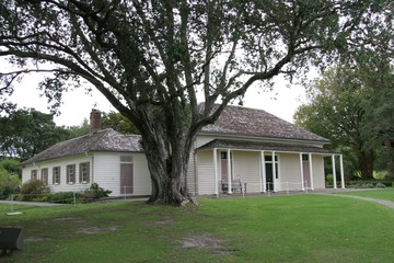 Obraz premium waitangi treaty house