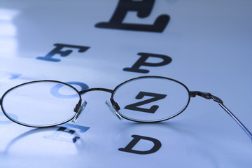 eye test chart