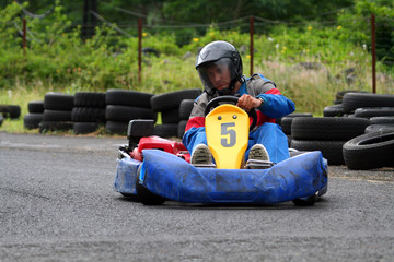 karting number five © Xavier MARCHANT