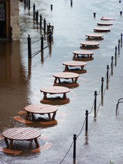 flooded tables