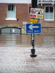 flooded warning signs - 711842