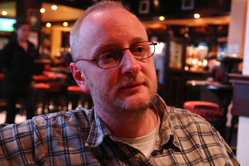 Fototapeta premium man in pub
