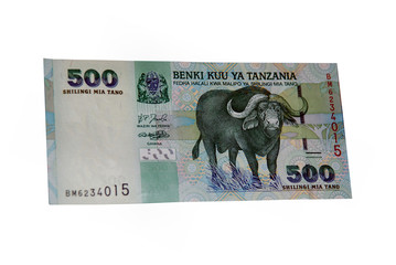 500 tanzanian shillings