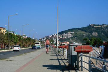 Naklejka premium alanya city