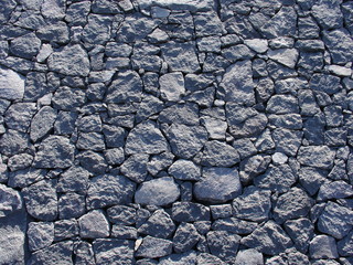 mauer aus gestein