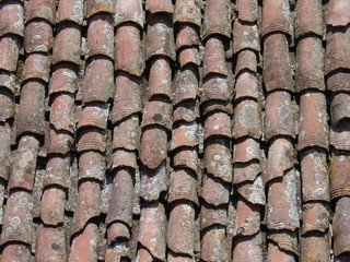 altes ziegeldach