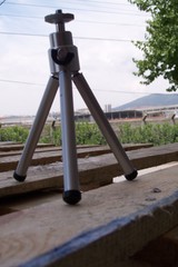 metal tripod