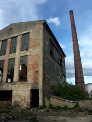 Fototapeta na wymiar alte fabrik