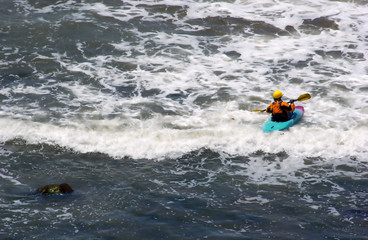 kayaking