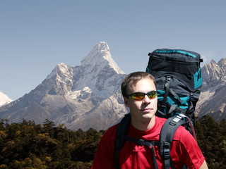 backpacking in the himalayas