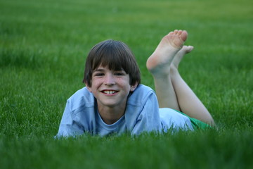 boy smiling © sonya etchison