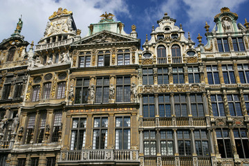 Fototapeta na wymiar La Grand-Place w Brukseli