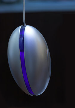 blue optical mouse