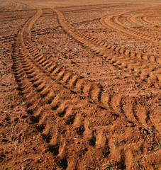 tractor tracks
