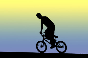 Obraz premium cycling, concept