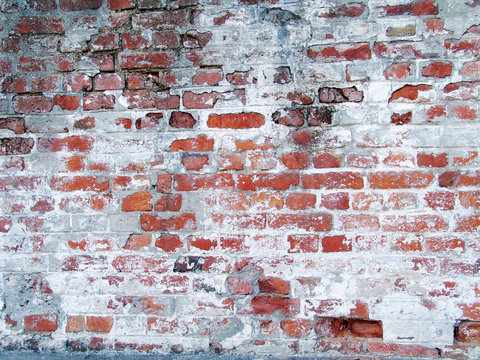 old  grungy brick wall