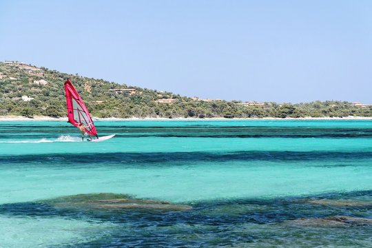 rose et bleu