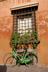 Fototapeta na wymiar roman bike