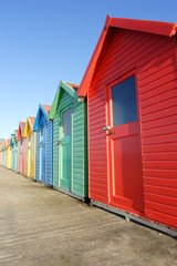 beach huts