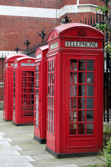 phone boxes, london