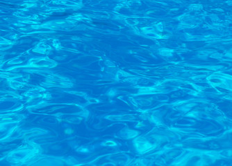 clear blue water background