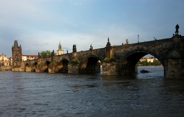 Fototapeta na wymiar Most Karola na Wełtawie