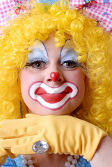 smiling clown