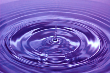 Naklejka na ściany i meble purple water fun