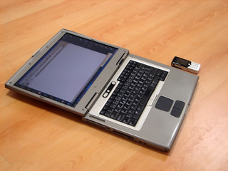 laptop and cellphone