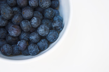 blueberries in a bowl