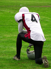 american football player