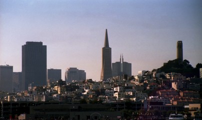 skyline von san francisco