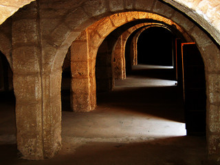 inside the cloister