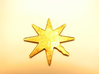 Fototapeta na wymiar golden star