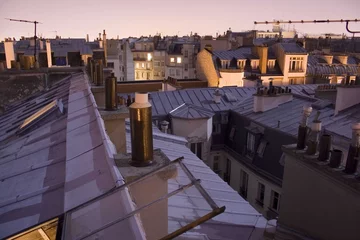 Türaufkleber die dächer von paris © Adrien420