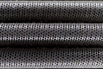 macro texture - household - razor foil
