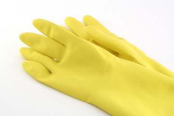 rubber glowes